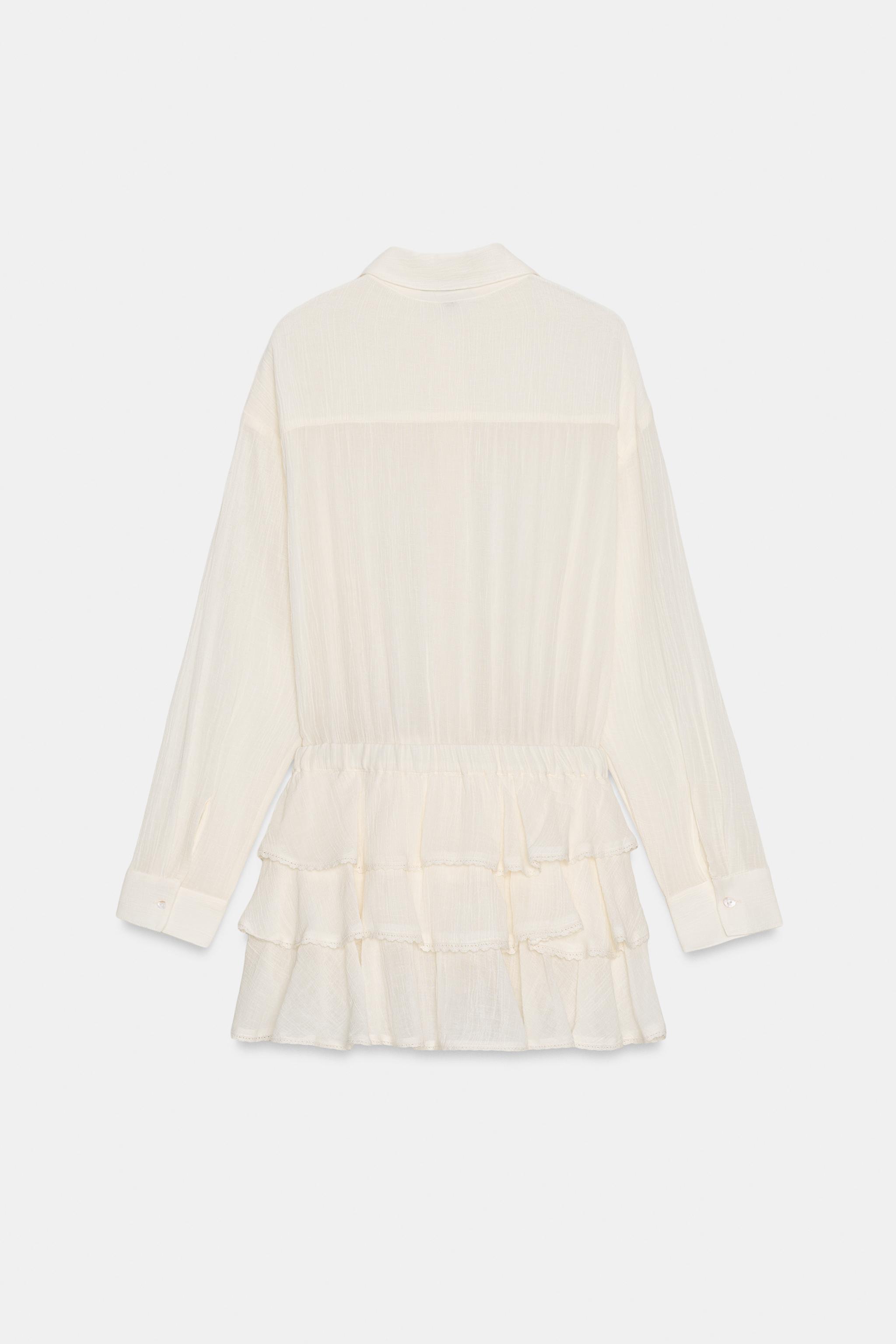 CHIFFON RUFFLED ROMPER